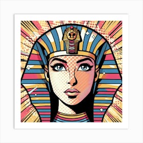 Pop Egyptian Habiba Nova Art Print