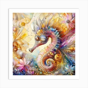 Seahorse 8 Art Print