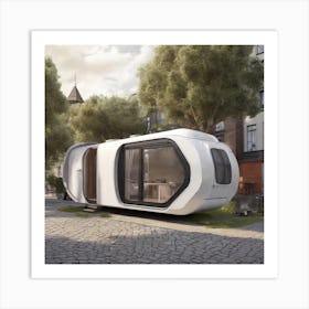 Tiny House On Wheels 1 Art Print