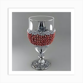 Wine Glass Art Print