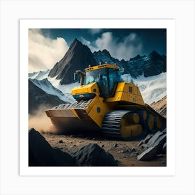 Buldozer Mountain (26) Art Print