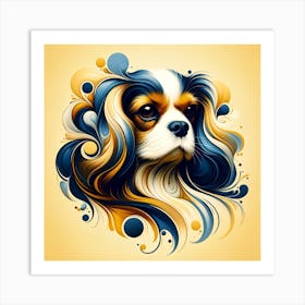 Cavalier King Charles Spaniel 02 1 Art Print