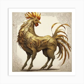 Rooster 2 Art Print