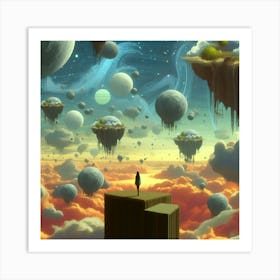 Spacescape 1 Art Print