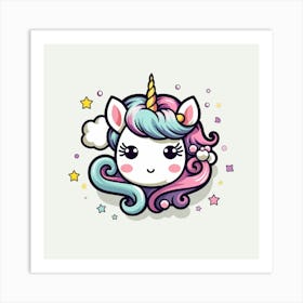 Unicorn 23 Art Print