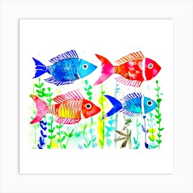 Fishes Art Print