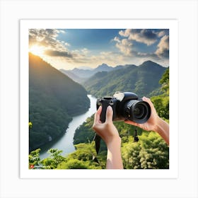 Firefly Capturing The Essence Of Diverse Cultures And Breathtaking Landscapes On World Photography D Art Print