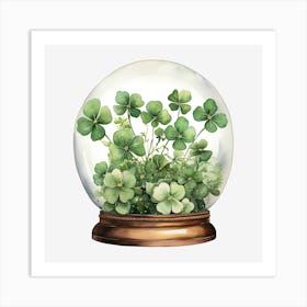 Glasshouse Clover (12) Art Print