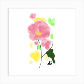 Bright Flowers  Art Print