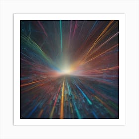 Abstract Space Background 6 Art Print