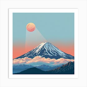 Mt Fuji 5 Art Print