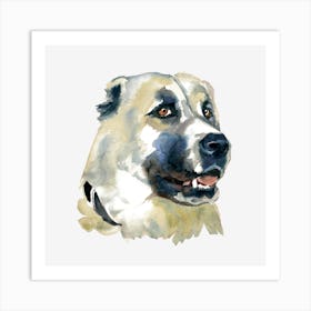 The Central Asian Shepherd Dog Art Print