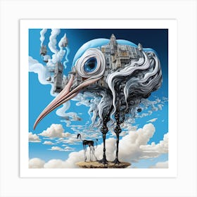 Bird In The Sky 2 Art Print