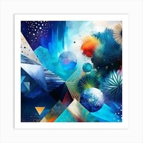 Abstract Painting 158 Art Print