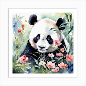 Panda Art Print