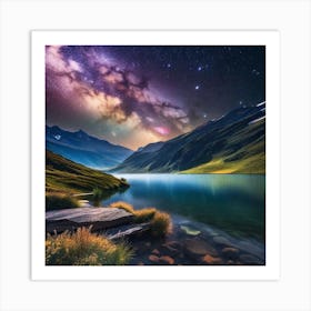 Milky Way 12 Art Print