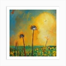 Dandelions Art Print