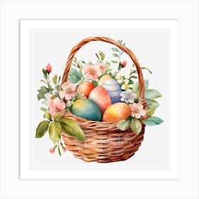 Easter Basket 1 Art Print