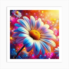 Daisy Painting Art Print