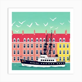 Swedish City 10 Art Print