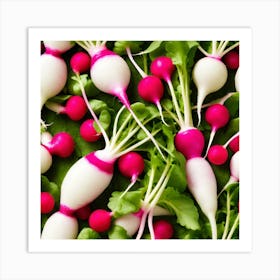 Radishes 40 Art Print