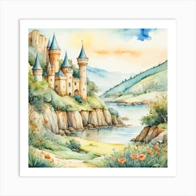 Fairytale Castle Art Print