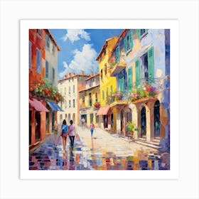 Oleo Viejo San Juan 3 Art Print