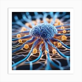 Neuron 50 Art Print