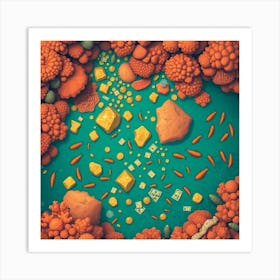 Beautiful underwater Art Print