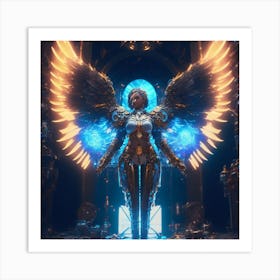 Angel Of War 2 Art Print