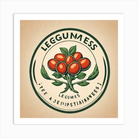 Legumes As A Logo (37) Art Print