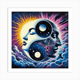 Yin Yang 4 Art Print