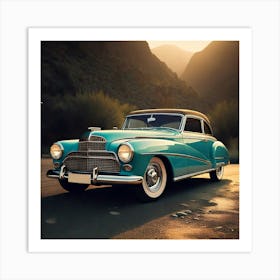 Firefly Clasic Car 88781 (4) Art Print