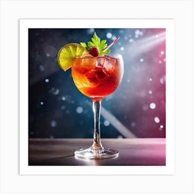 Cocktail 11 Art Print