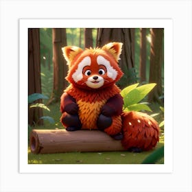 Red Panda Art Print