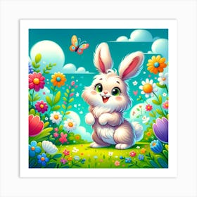 Easter Bunny Art Print