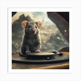 Rat photo Art Print