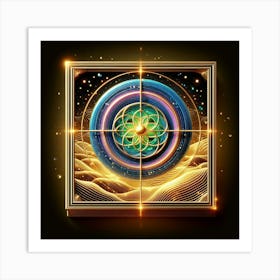 Quantum Cube 3 Art Print