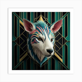 Wolf Head 1 Art Print