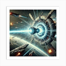 Event Horizon Lance Instant Annihilation Art Print