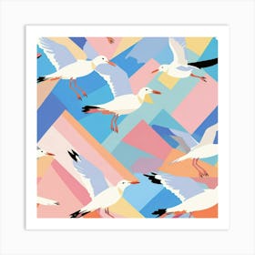 Seagulls 5 Art Print