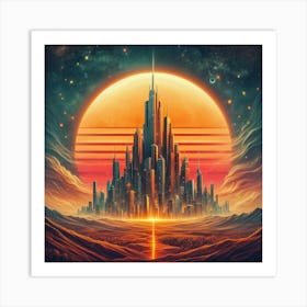 Cityscape 1 Art Print