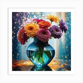 Flowers In A Vase 78 Art Print