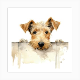 Irish Terrier 15 Art Print