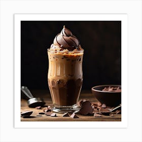 Iced Coffee Art Print