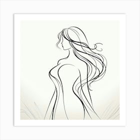 A sophisticated lady 6 Art Print