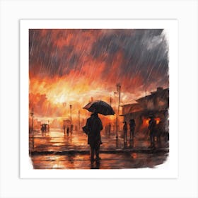 Rainy Day Art Print