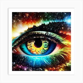 Eye Of The Universe Art Print