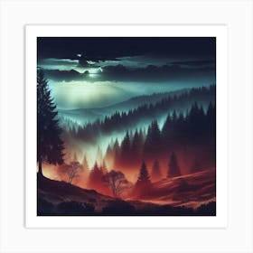 Landscape - Landscape Stock Videos & Royalty-Free Footage 11 Art Print