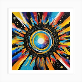 Sunburst Art Print